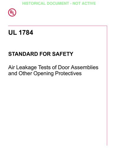 Standards PDF Cover Page