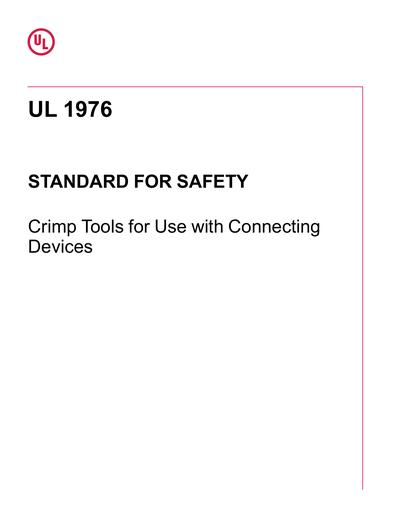 Standards PDF Cover Page