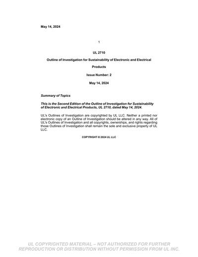 Standards PDF Cover Page