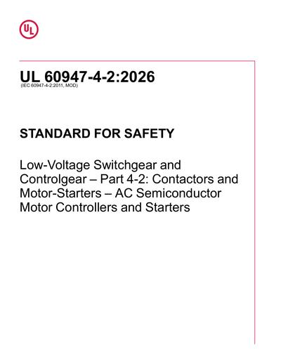 Standards PDF Cover Page