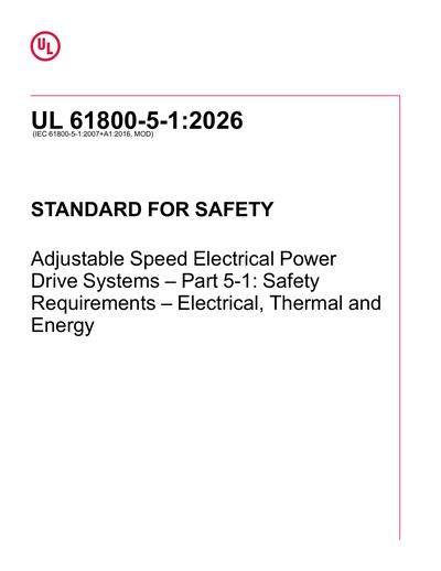 Standards PDF Cover Page