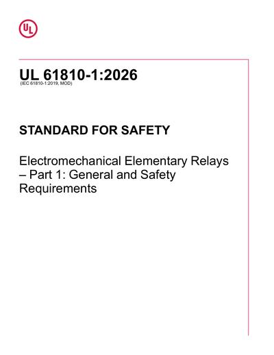 Standards PDF Cover Page