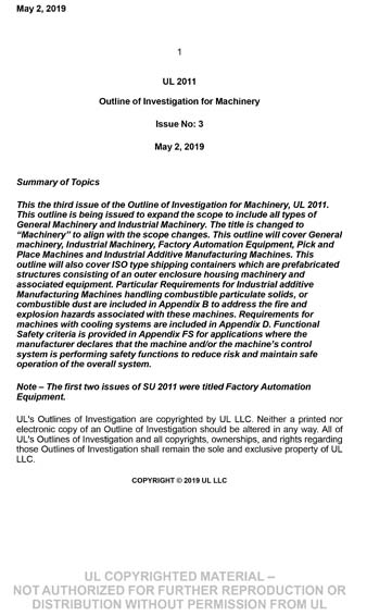 Standards PDF Cover Page