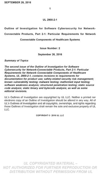 Standards PDF Cover Page