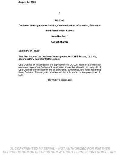 Standards PDF Cover Page