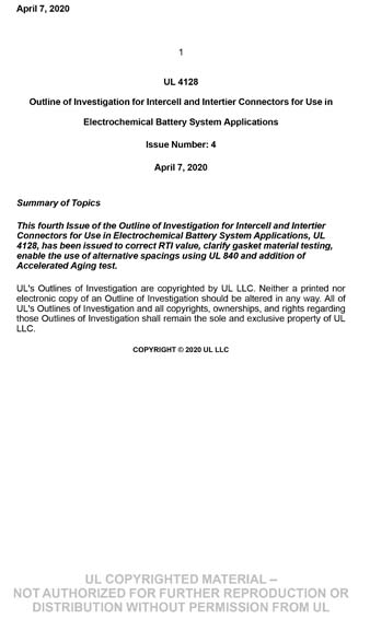 Standards PDF Cover Page