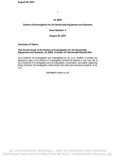 Standards PDF Cover Page