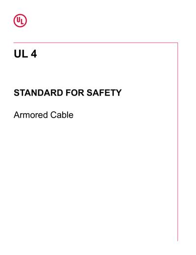 Standards PDF Cover Page