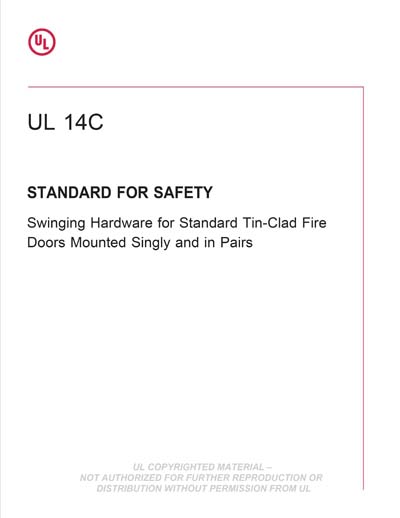 Standards PDF Cover Page