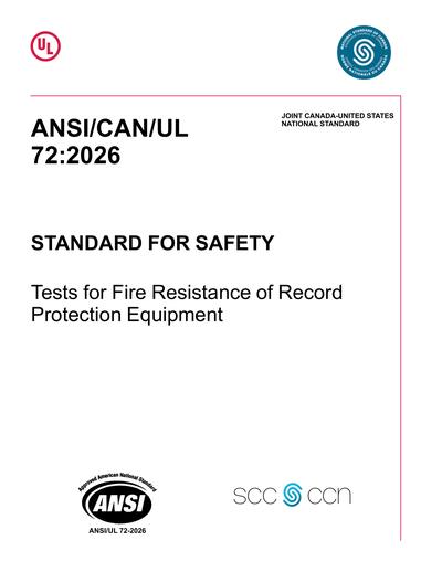 Standards PDF Cover Page