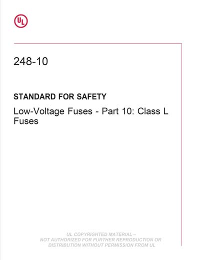 Standards PDF Cover Page