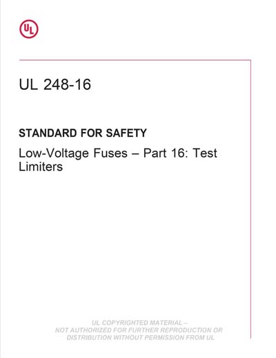 Standards PDF Cover Page