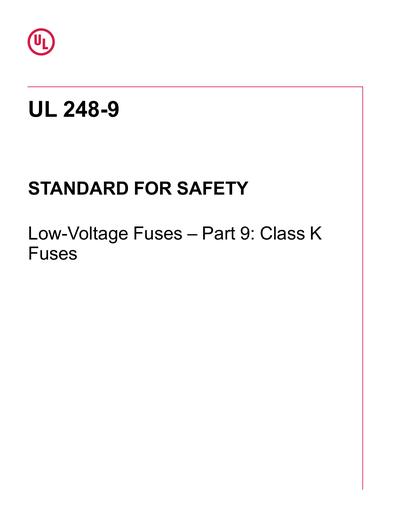 Standards PDF Cover Page