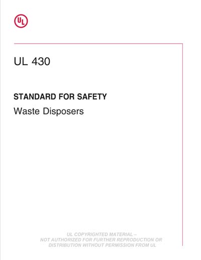 Standards PDF Cover Page