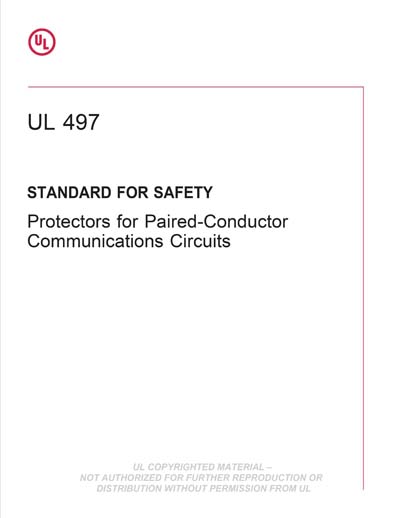 Standards PDF Cover Page
