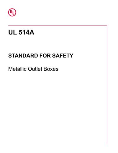 Standards PDF Cover Page