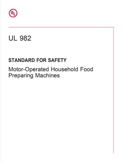 Standards PDF Cover Page