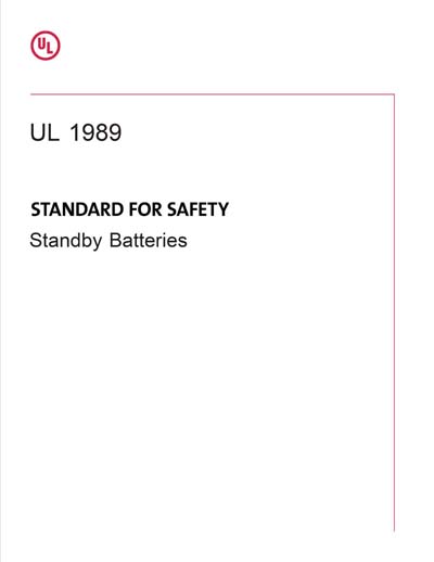 Standards PDF Cover Page