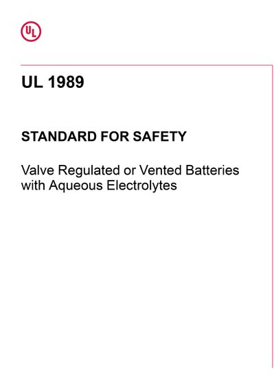 Standards PDF Cover Page