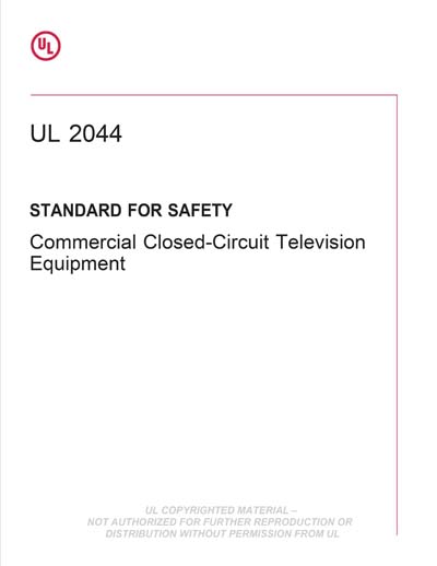 Standards PDF Cover Page