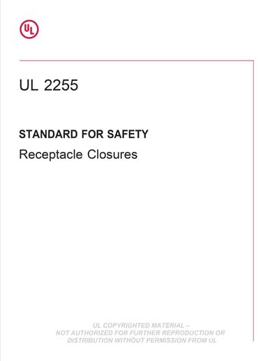 Standards PDF Cover Page