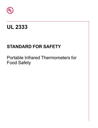 Standards PDF Cover Page