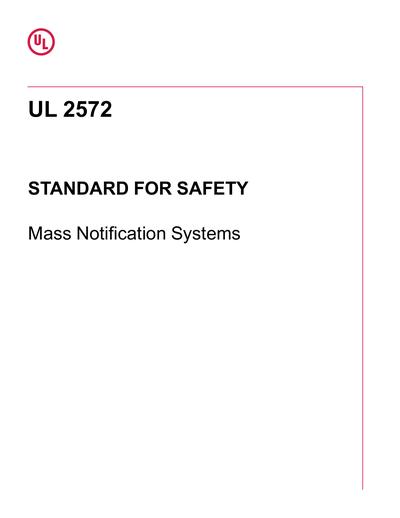Standards PDF Cover Page