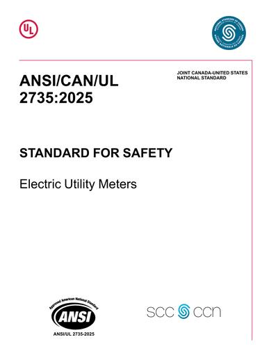 Standards PDF Cover Page