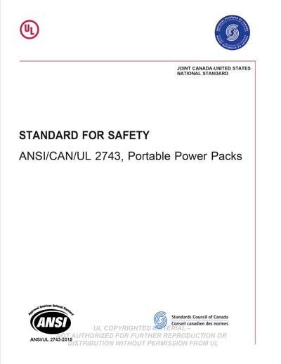 Standards PDF Cover Page