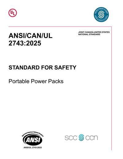 Standards PDF Cover Page