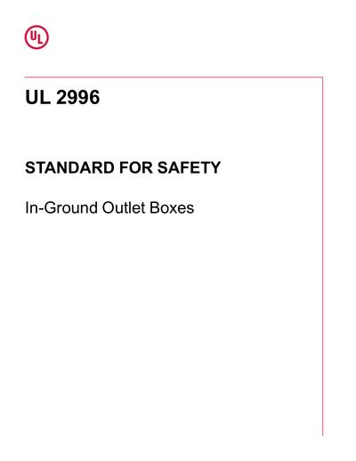 Standards PDF Cover Page