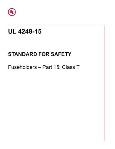 Standards PDF Cover Page