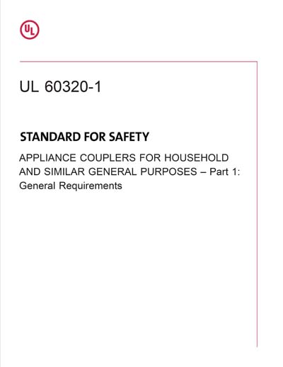 Standards PDF Cover Page