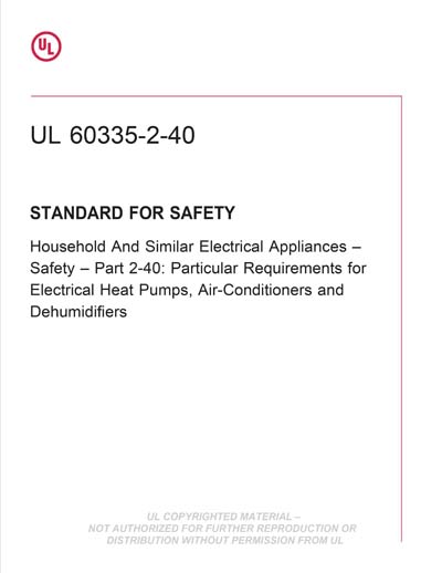 Standards PDF Cover Page