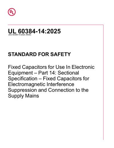 Standards PDF Cover Page