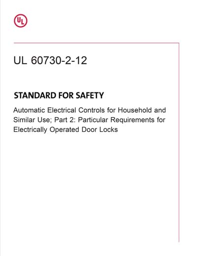 Standards PDF Cover Page