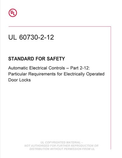 Standards PDF Cover Page