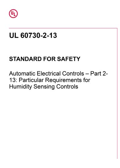 Standards PDF Cover Page