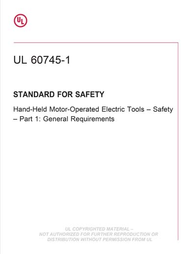Standards PDF Cover Page