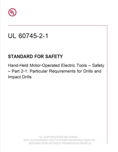 Standards PDF Cover Page