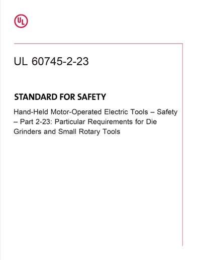 Standards PDF Cover Page