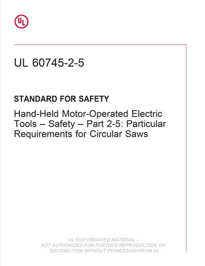 Standards PDF Cover Page