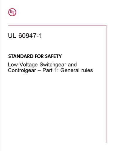 Standards PDF Cover Page
