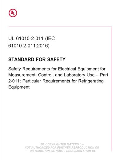 Standards PDF Cover Page