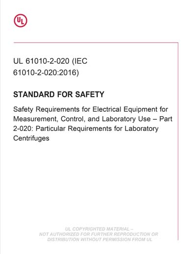 Standards PDF Cover Page