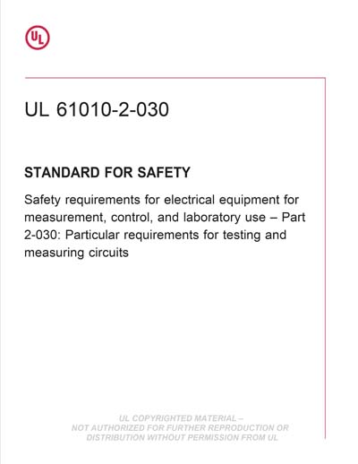 Standards PDF Cover Page