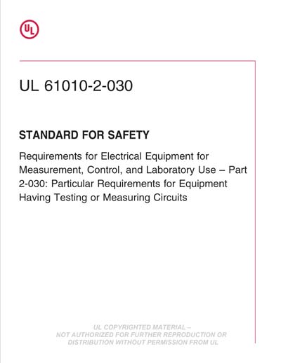 Standards PDF Cover Page