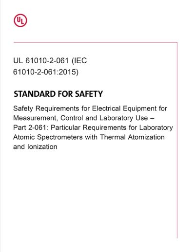 Standards PDF Cover Page