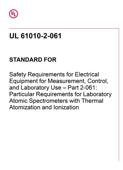 Standards PDF Cover Page