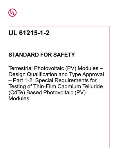 Standards PDF Cover Page